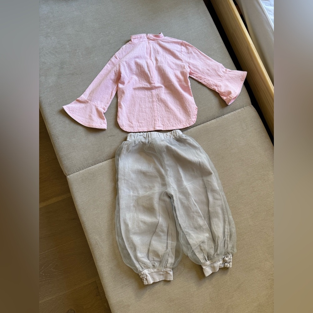 Chinese toddler girl outfit Chinese style outfit size 4T/110cm旗袍 中式 - Picture 4 of 4